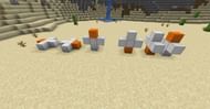 Sampled schematics for crafting an Iron Golem in Minecraft (Image via Minecraft)